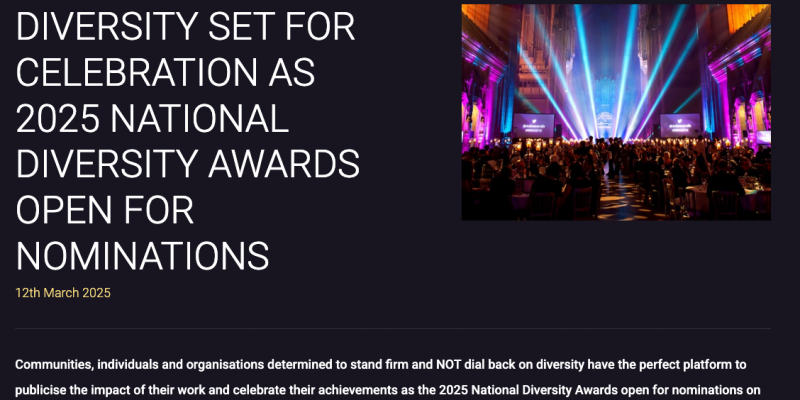 Make Accessibility Count – Vote for ACDAF at the National Diversity Awards 2025!